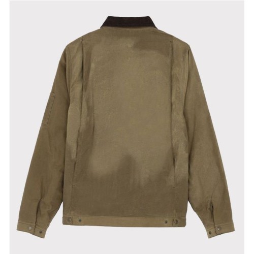 DICKIES LUCAS WAXED JACKET MARRON