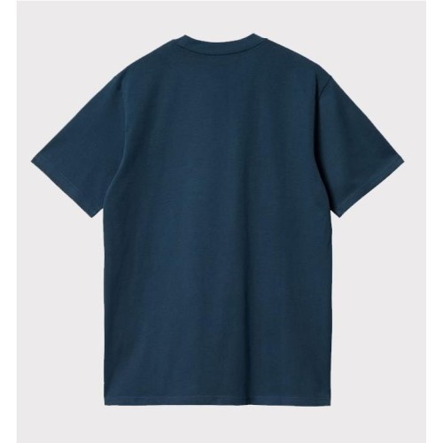CARHARTT WIP SCRIPT TEE AZUL 2