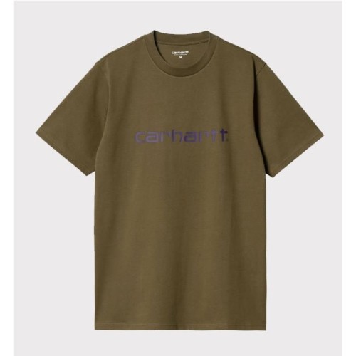 CARHARTT WIP SCRIPT TEE VERDE