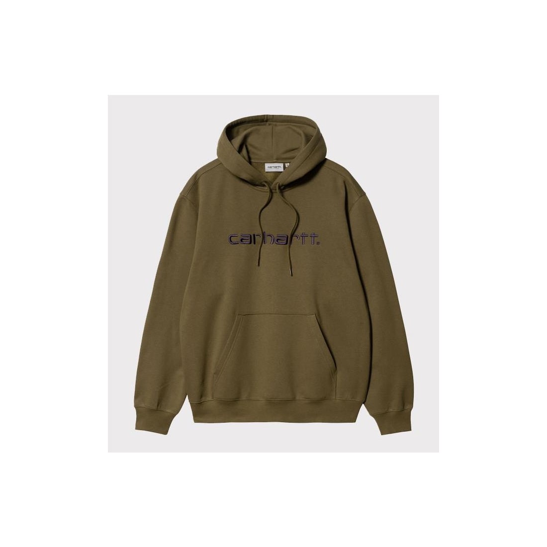 CARHARTT WIP HOODED SWEAT VERDE
