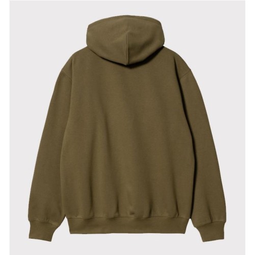 CARHARTT WIP HOODED SWEAT VERDE 2