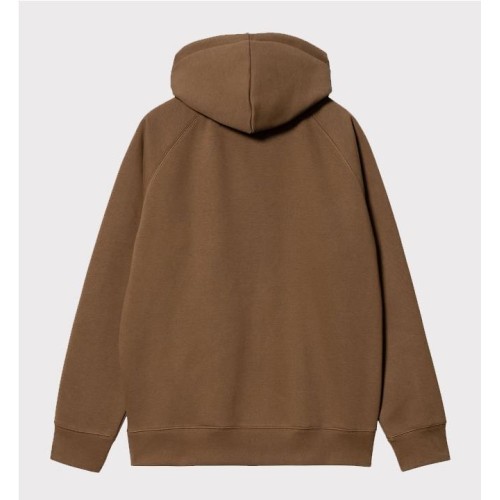 CARHARTT WIP CHASE HOODIE JKT MARRON
