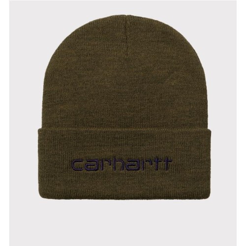 CARHARTT WIP SCRIPT BEANIE VERDE