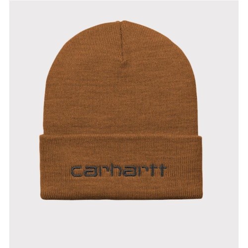 CARHARTT WIP SCRIPT BEANIE MARRON