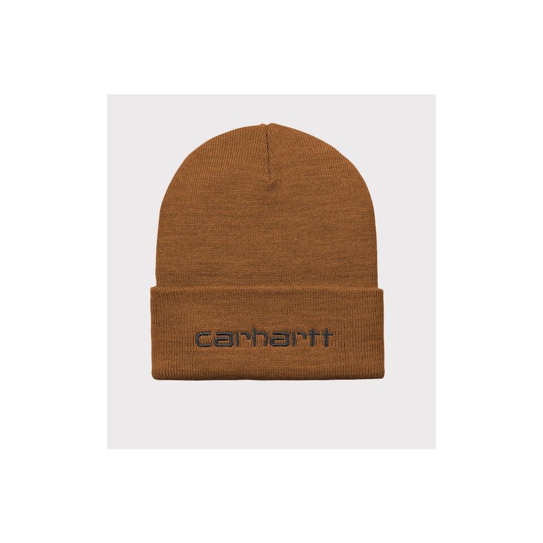 CARHARTT WIP SCRIPT BEANIE MARRON