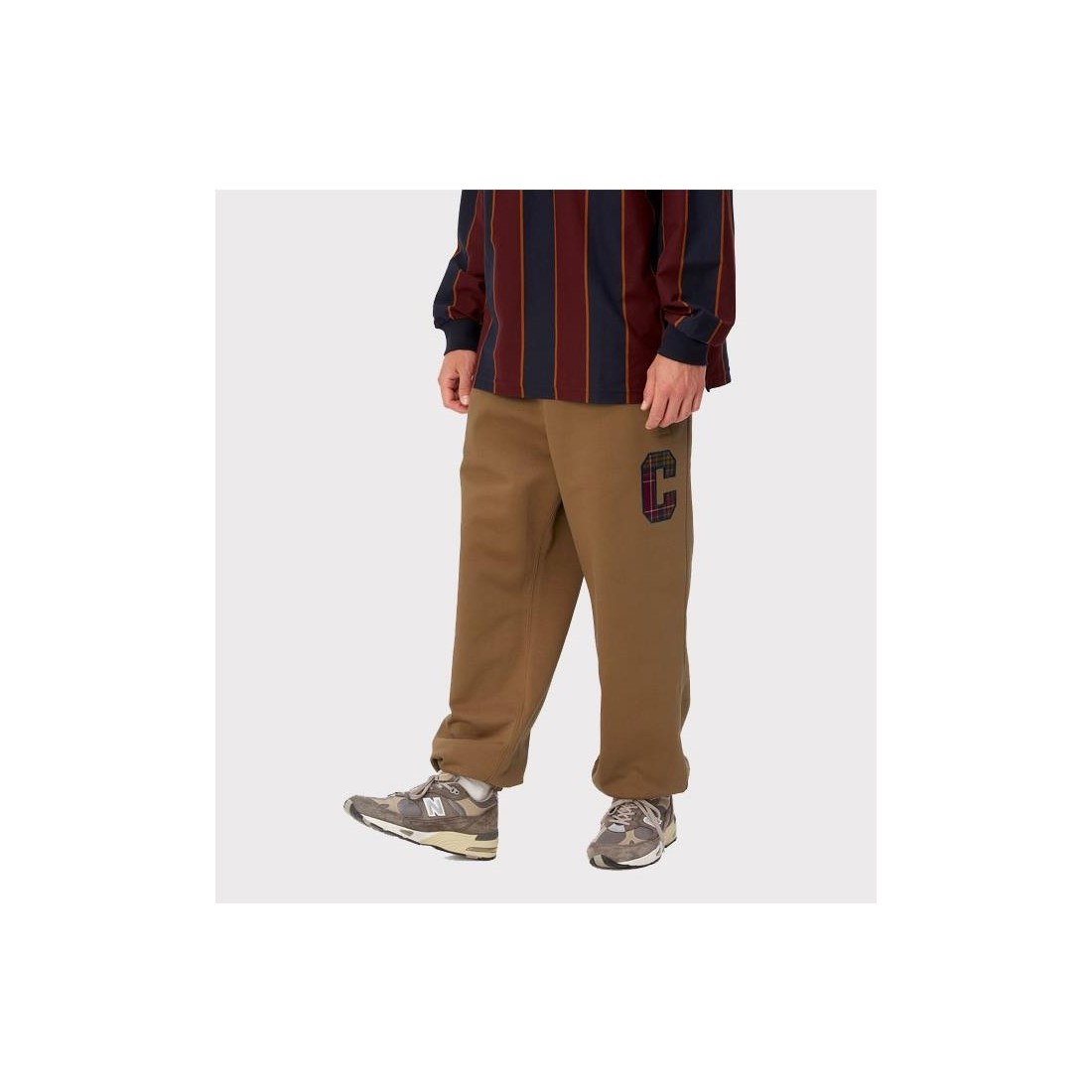 CARHARTT WIP WILES SWEAT PANT MARRON