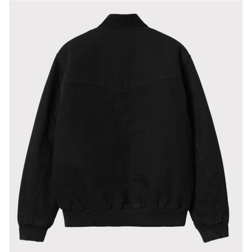 CARHARTT WIP OG SANTA FE JCK NEGRO 2