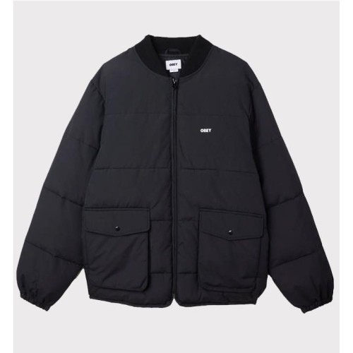 OBEY CHARLIE JACKET NEGRO