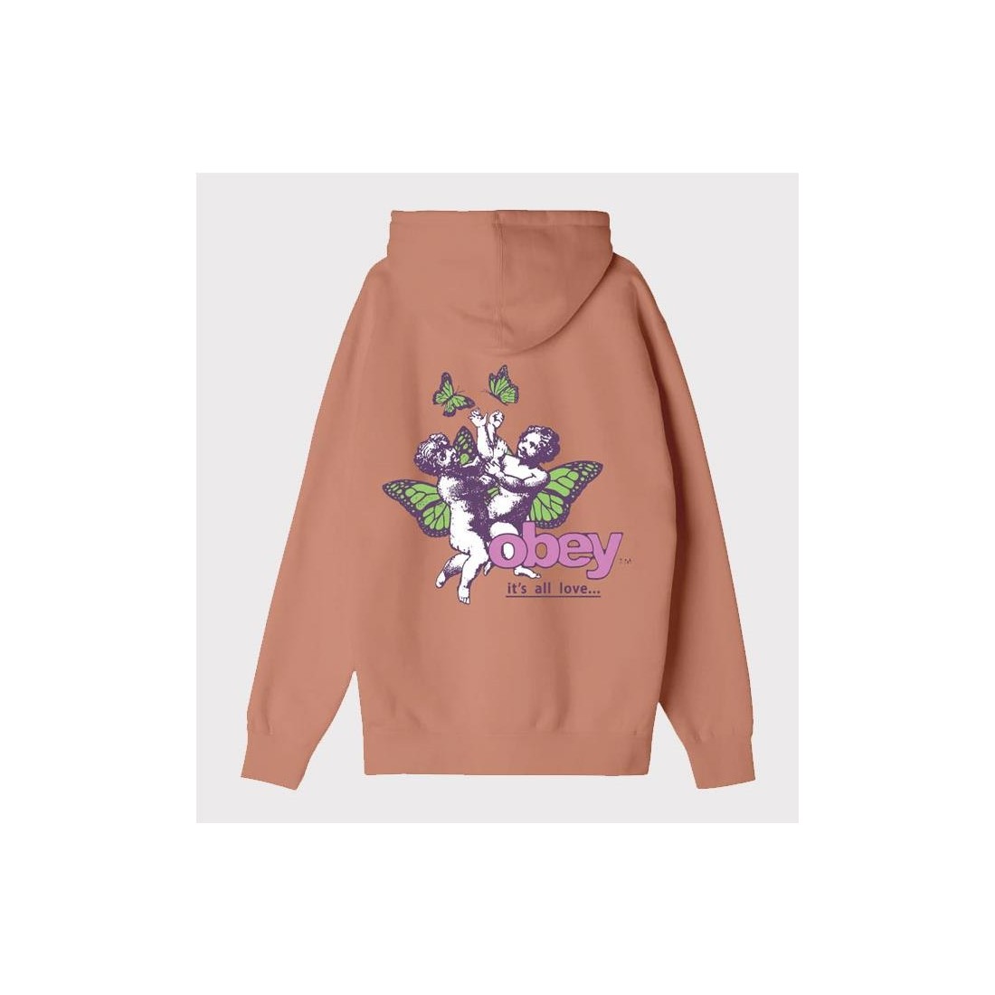 OBEY IT’S ALL LOVE PREMIUM CORAL