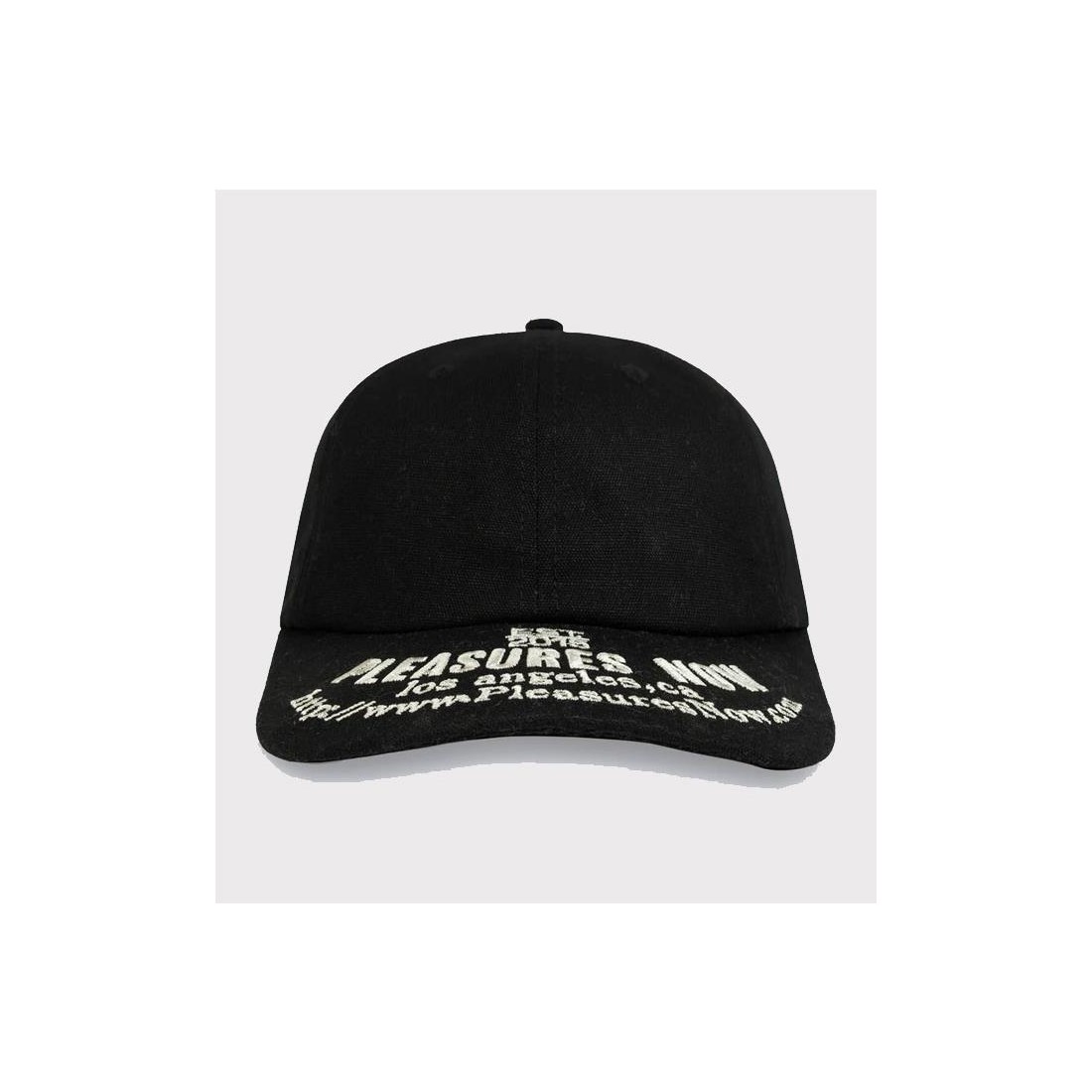 PLEASURES HTTP CANVAS CAP NEGRO