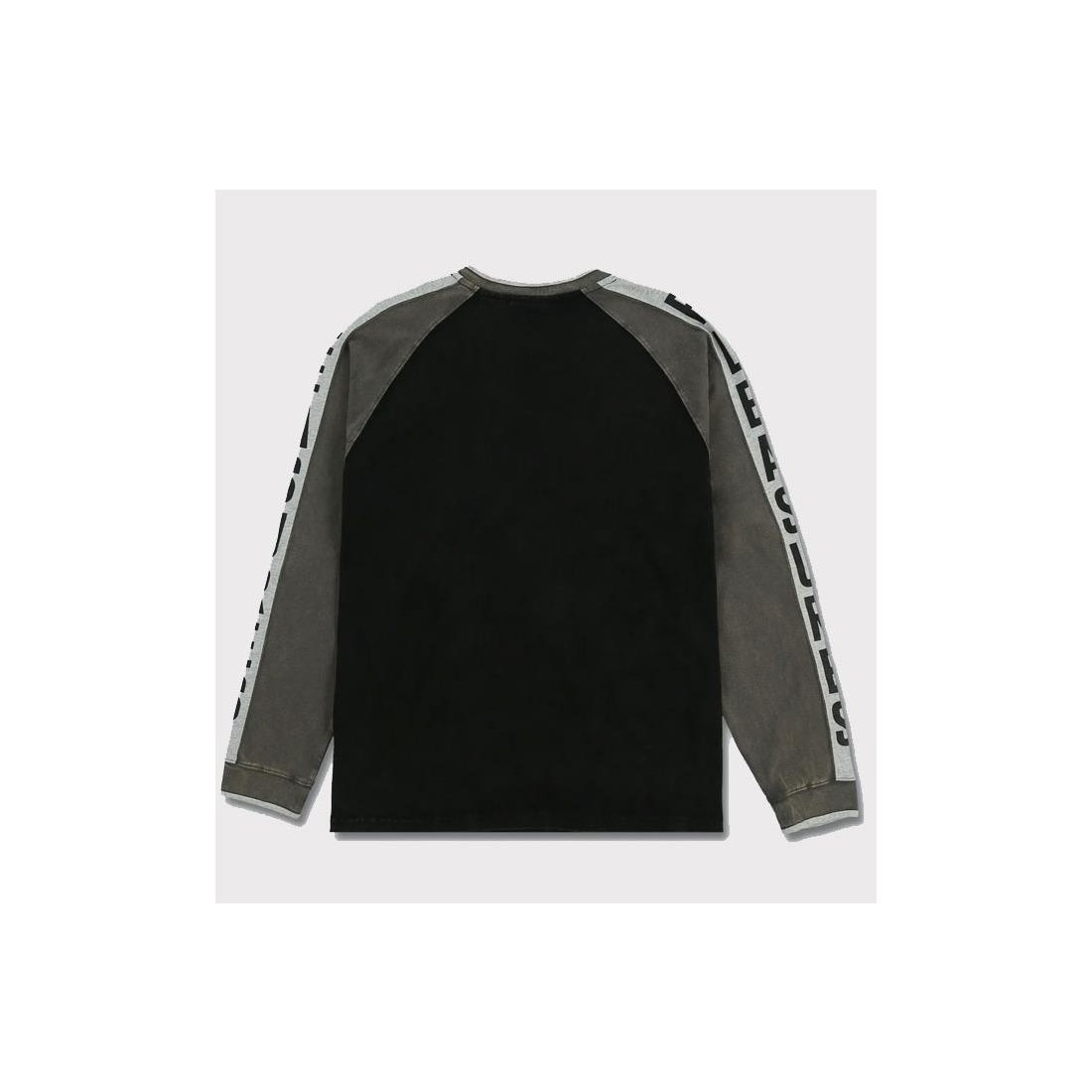 PLEASURES TECHNO RAGLAN LS NEGRO
