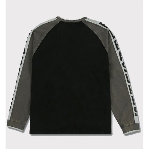 PLEASURES TECHNO RAGLAN LS NEGRO