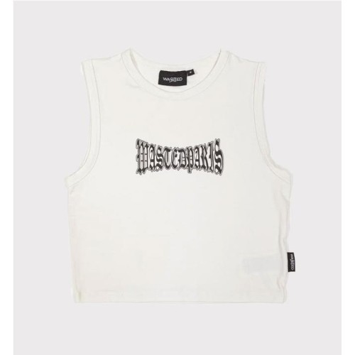 WASTED PARIS WM TANK TOP LONDO BLANCO ROTO