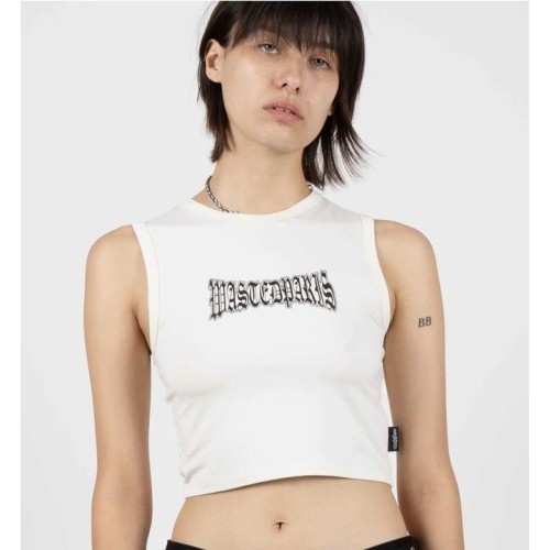 WASTED PARIS WM TANK TOP LONDO BLANCO ROTO 2