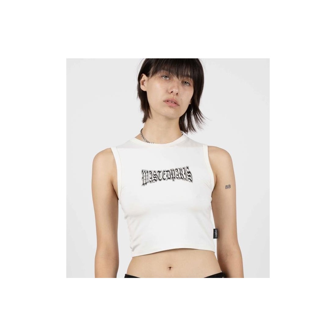 WASTED PARIS WM TANK TOP LONDO BLANCO ROTO