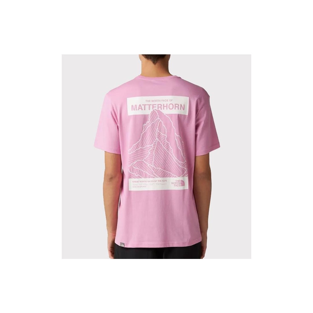 THE NORTH FACE MATTERHORN TEE ROSADO