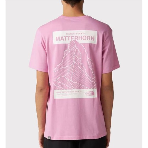 THE NORTH FACE MATTERHORN TEE ROSADO