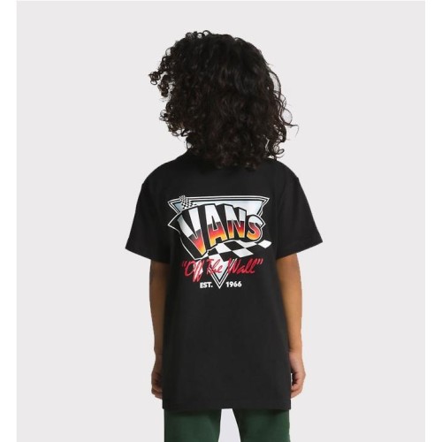 VANS KIDS HOLE SHOT TEE NEGRO