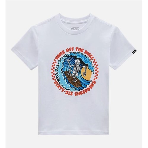 VANS 66 SHREDDERS SS TEE BLANCO
