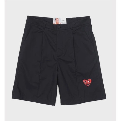 JUNGLES HEART FACE SUIT SHORTS NEGRO
