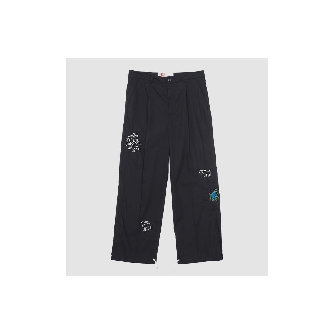 JUNGLES HARING PLEATED PANT NEGRO