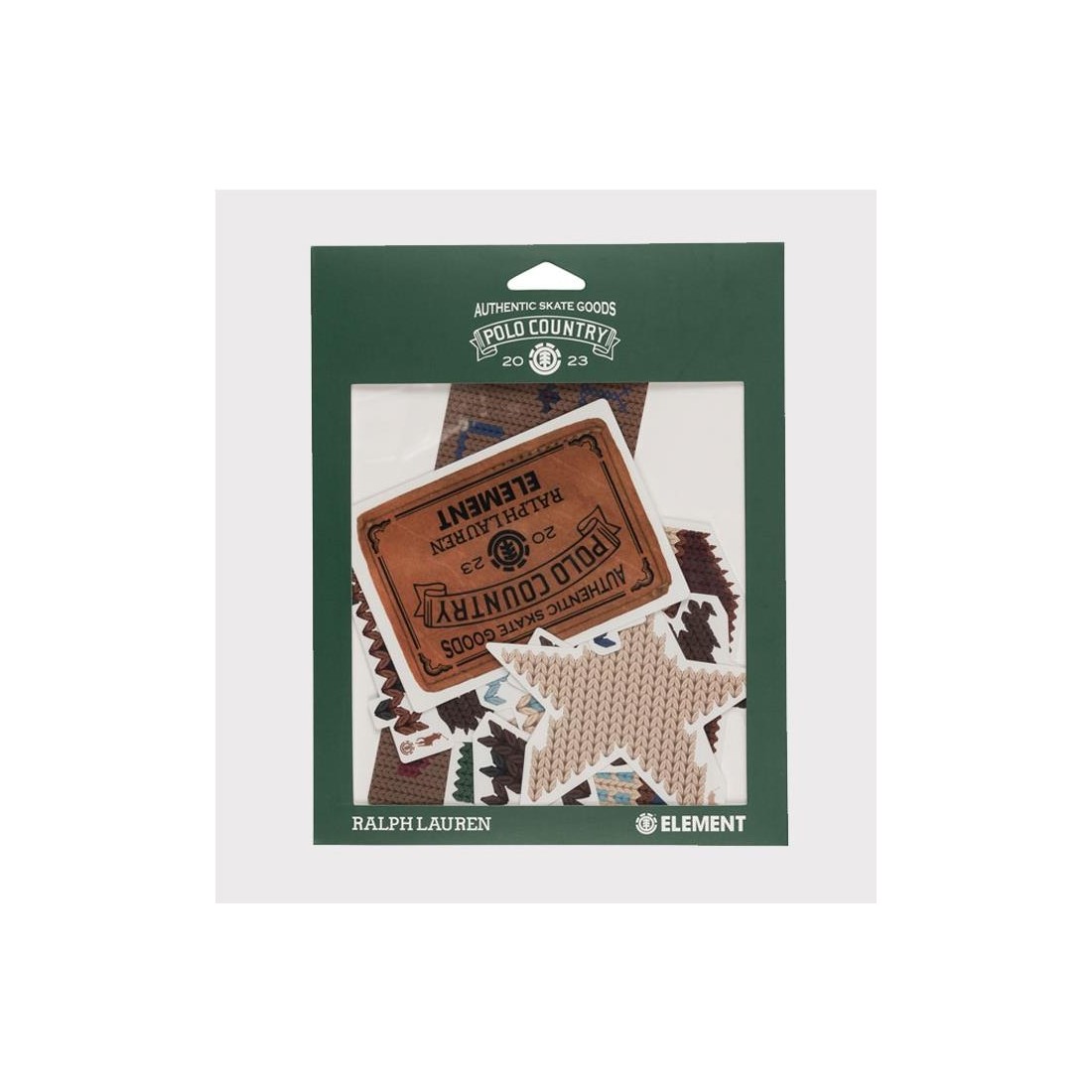 ELEMENT X RALPH LAUREN STICKER MULTICOLOR