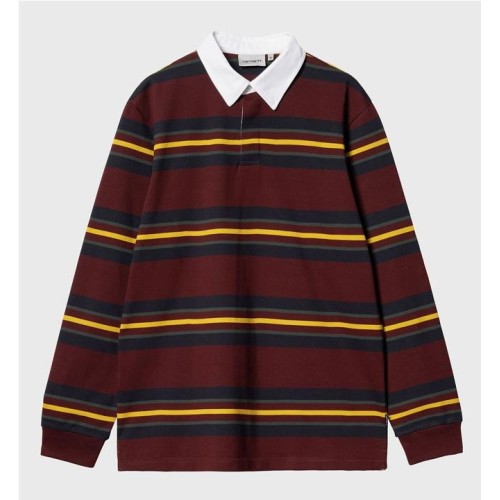 CARHARTT WIP LS OREGON RUGBY GRANATE