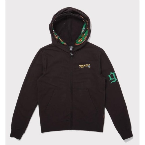 VOLCOM KIDS NANDO VON ARB ZIP NEGRO 2