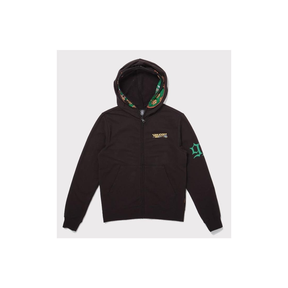 VOLCOM KIDS NANDO VON ARB ZIP NEGRO