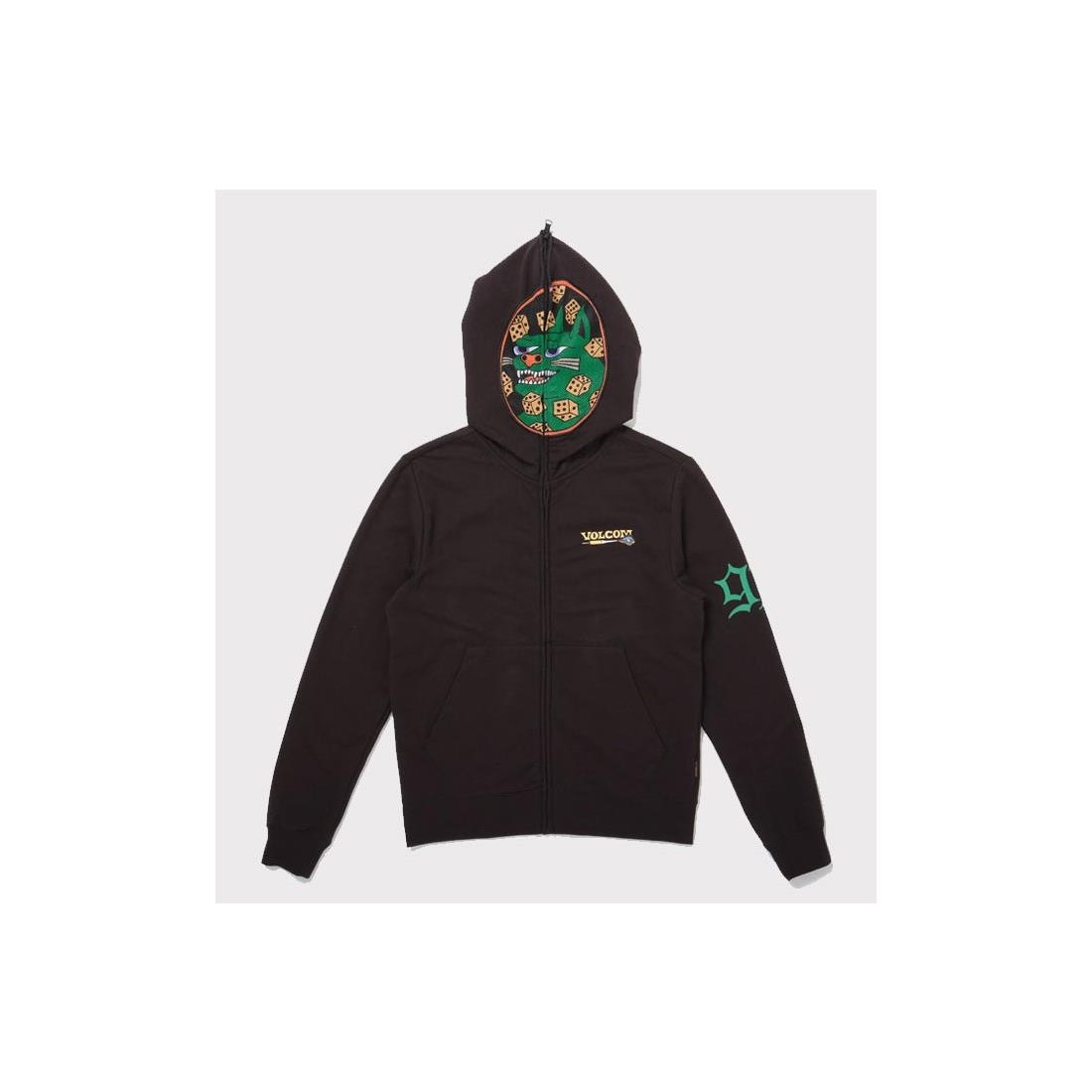 VOLCOM KIDS NANDO VON ARB ZIP NEGRO