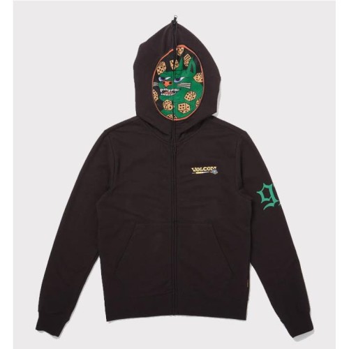 VOLCOM KIDS NANDO VON ARB ZIP NEGRO