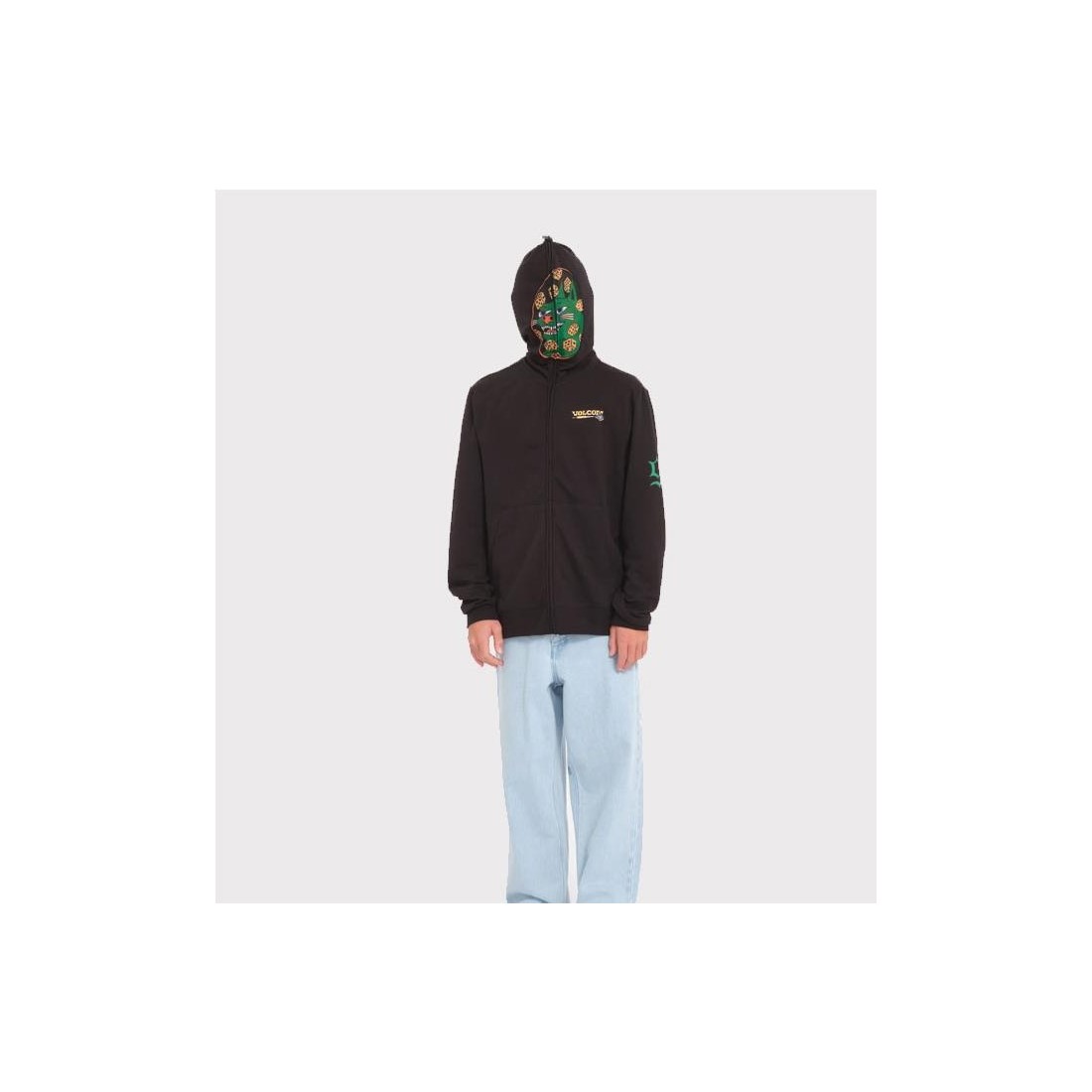 VOLCOM KIDS NANDO VON ARB ZIP NEGRO