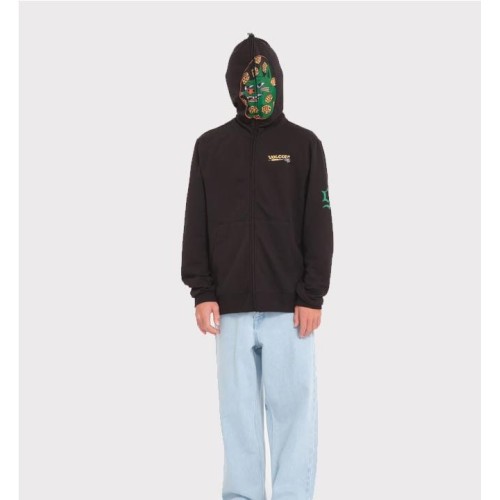 VOLCOM KIDS NANDO VON ARB ZIP NEGRO