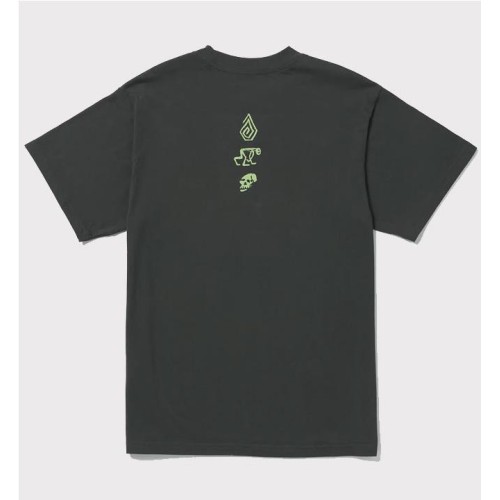 VOLCOM SKATE SIMON B TEE NEGRO