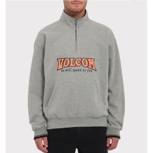 VOLCOM VARSITY CREW GRIS