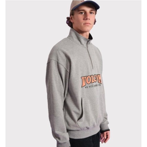 VOLCOM VARSITY CREW GRIS