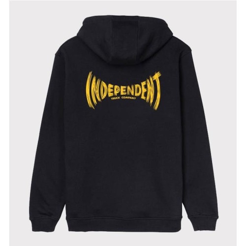 INDEPENDENT CARVED SPAN HOODIE NEGRO