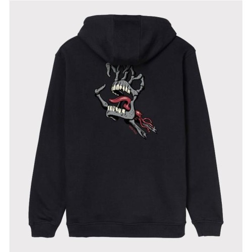 SANTA CRUZ BONE HAND CRUZ HOOD NEGRO