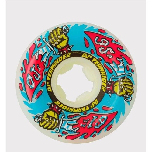 OJ WHEELS 61 MM TEAM RIDER 95A BLANCO