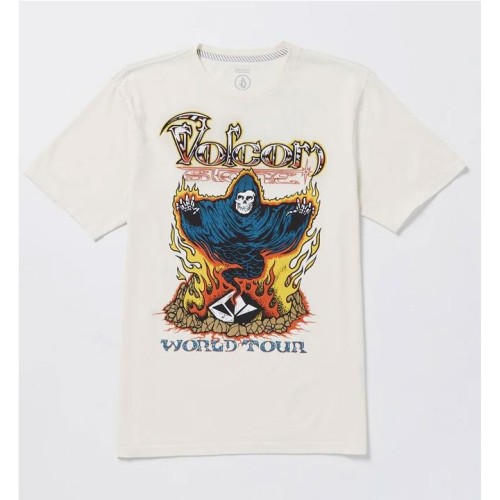 VOLCOM STONE GHOST SST TEE BLANCO ROTO