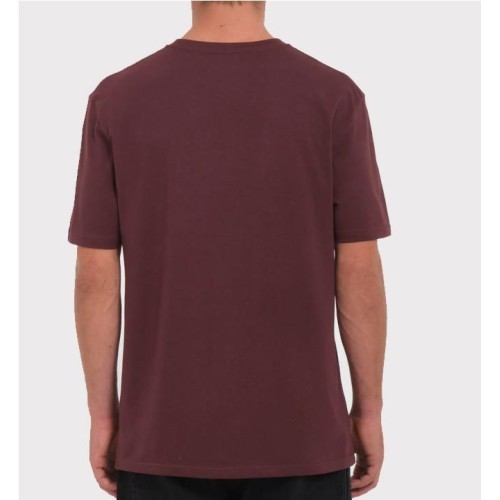VOLCOM STONE BLANKS TEE GRANATE