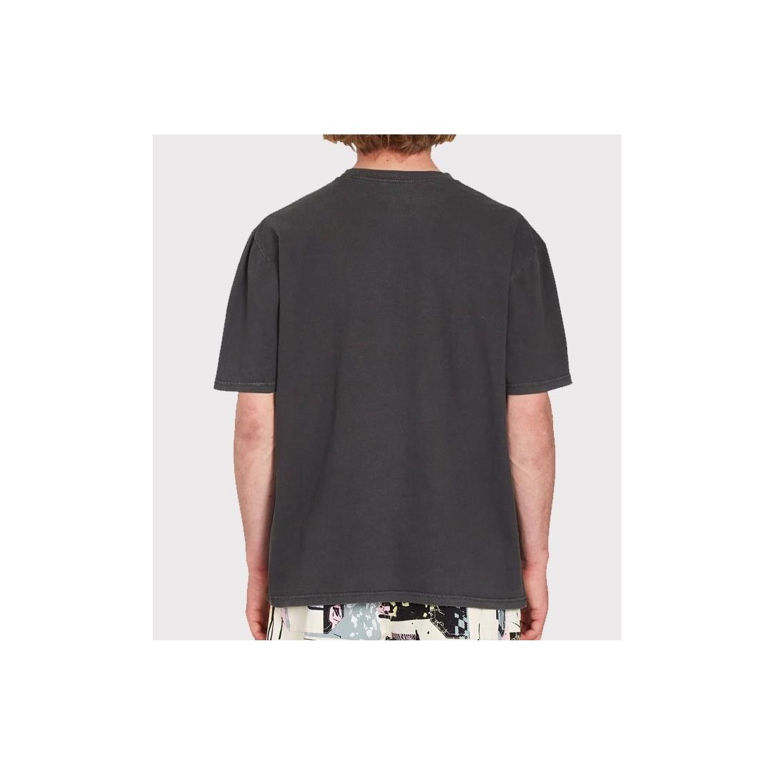 VOLCOM SOLID STONE EMB TEE NEGRO