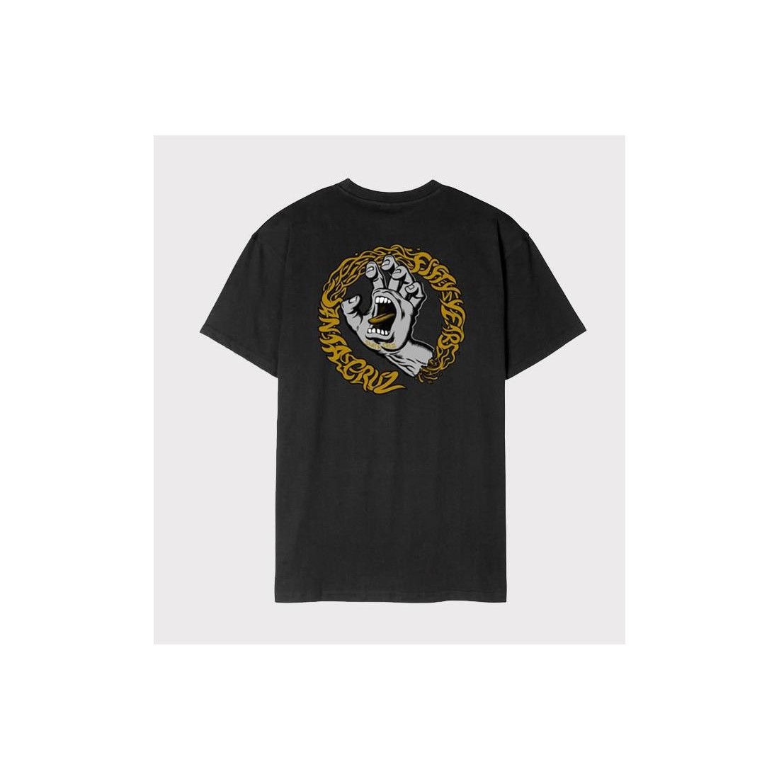 SANTA CRUZ SCREAMING 50 TEE NEGRO
