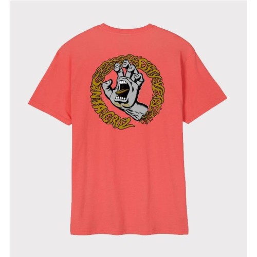 SANTA CRUZ SCREAMING 50 TEE CORAL
