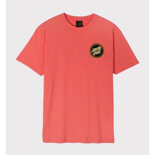 SANTA CRUZ SCREAMING 50 TEE CORAL 2