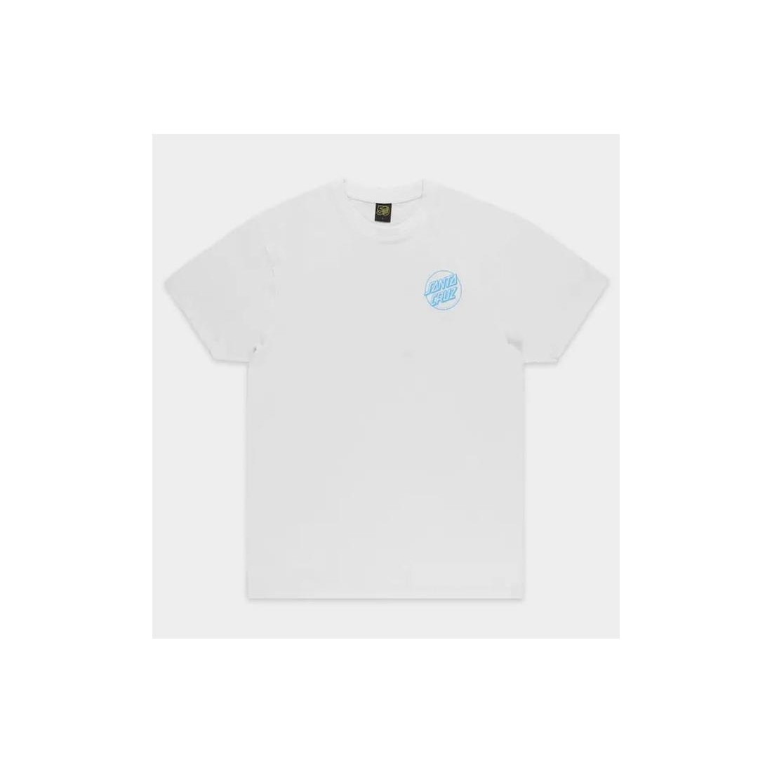 SANTA CRUZ DRESSEN MASH UP TEE BLANCO