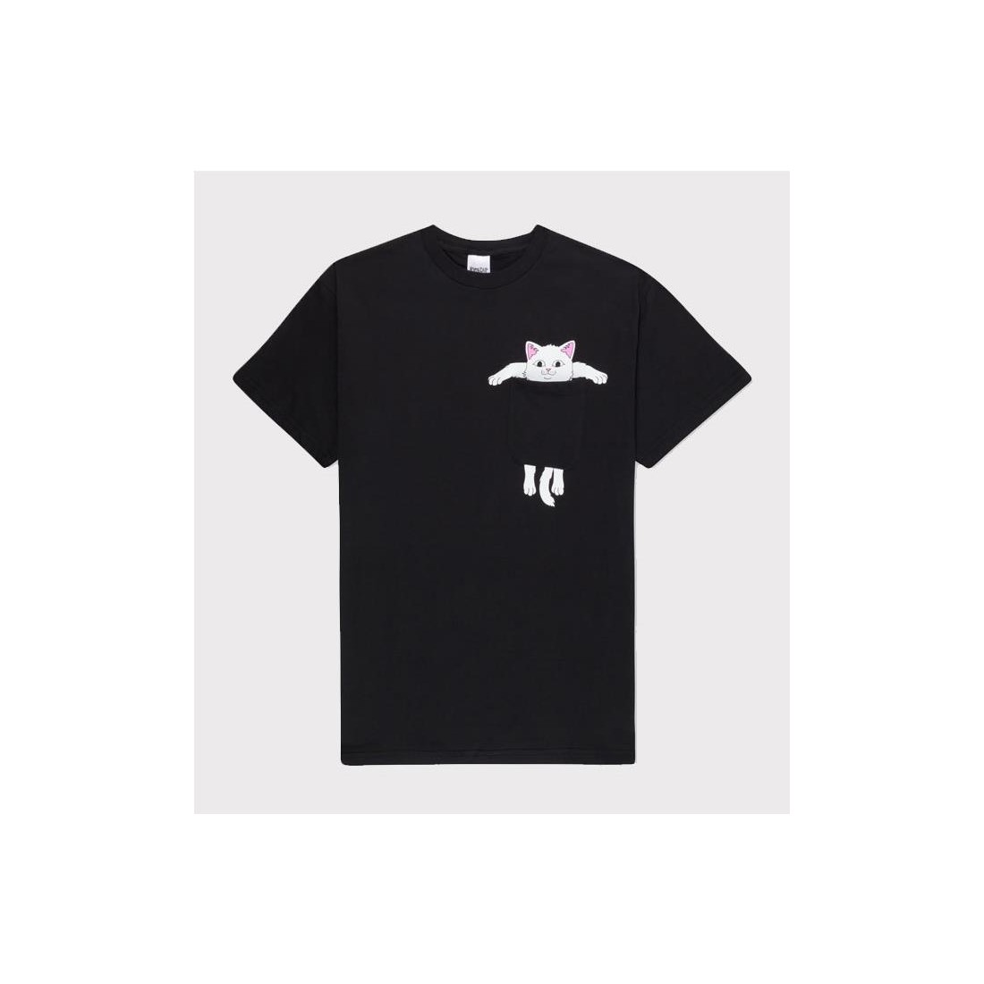 RIPNDIP BROKE THE POCKET TEE NEGRO