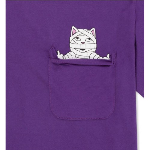 RIPNDIP MUMMY NERM POCKET TEE VIOLETA 2