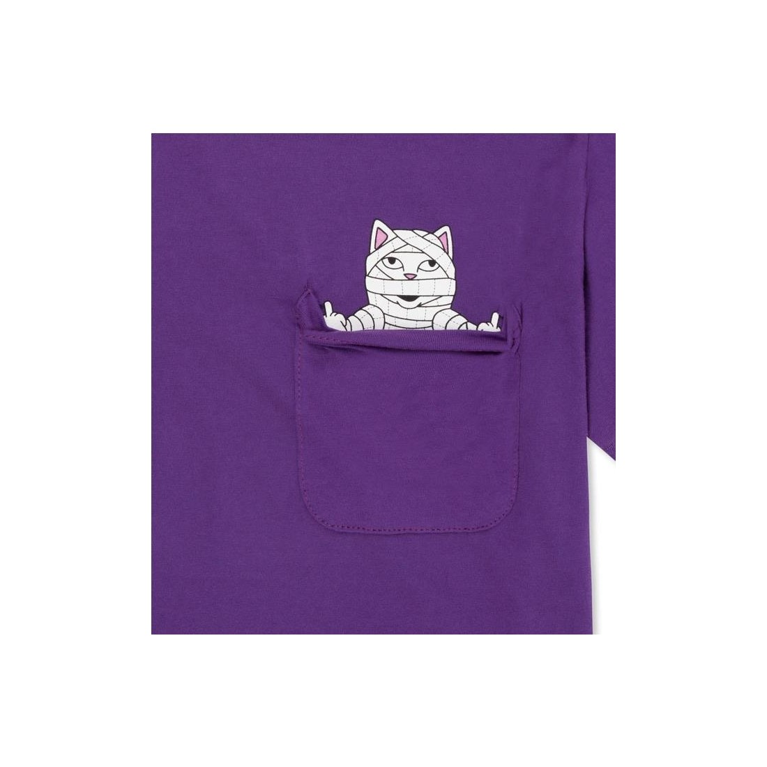 RIPNDIP MUMMY NERM POCKET TEE VIOLETA