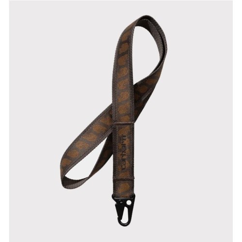 CARHARTT WIP PAISLEY KEYCHAIN MARRON